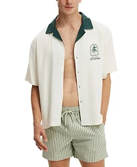 Cotton On Men's Swim Strech Pull-On Shorts