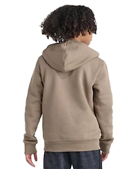adidas Boys' 8-20 Long-Sleeve Essential Linear Hooded Sweatshirt