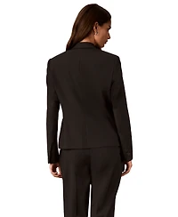 Calvin Klein Women's One-Button Peak Lapel Jacket