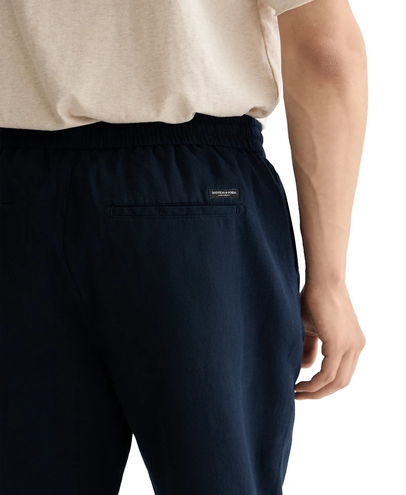 Scotch & Soda Men's Warren Drawstring Linen Pant