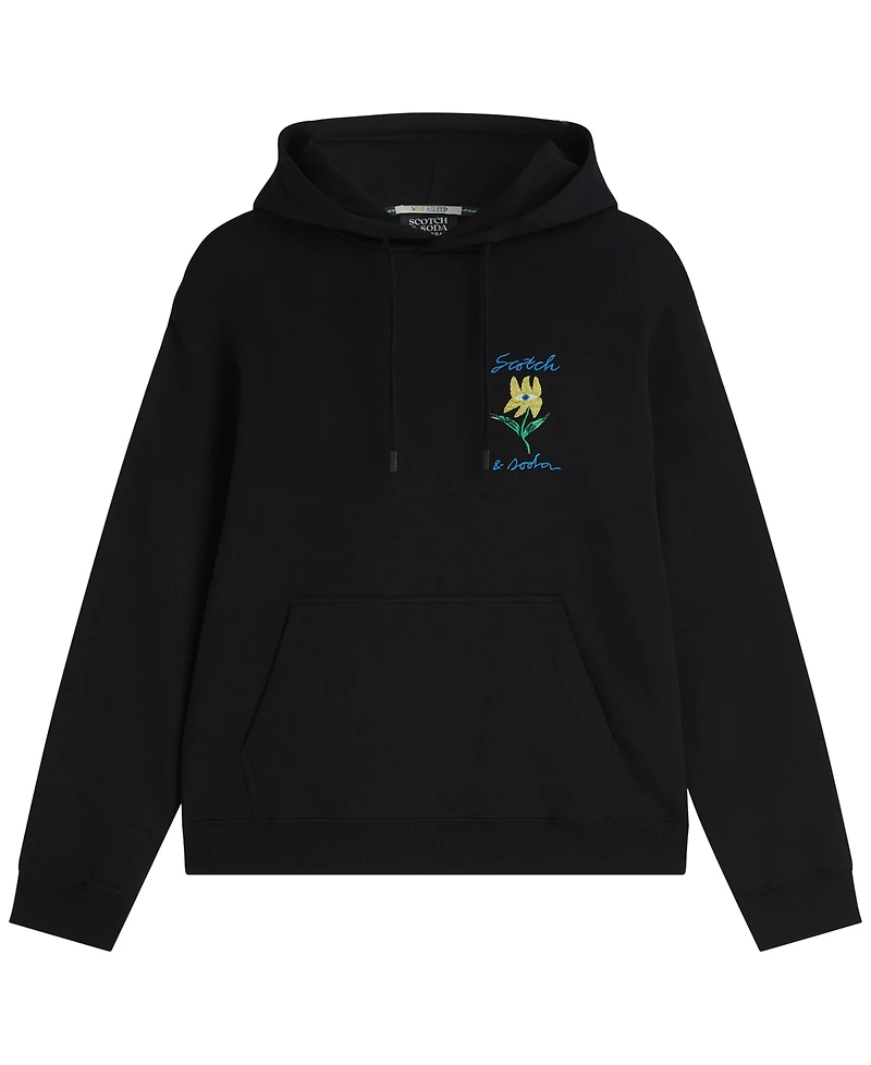 Scotch & Soda Men's Artwork Regular-Fit Hoodie