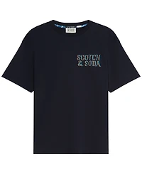 Scotch & Soda Men's Artwork Regular-Fit T-Shirt