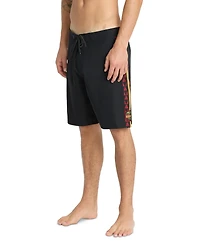 Quiksilver Men's Surfsilk 4-Way Stretch Hawaii Graphic Board Shorts