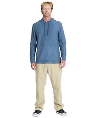 Quiksilver Men's Alamitos Lightweight Textured Knit Hooded Sweatshirt
