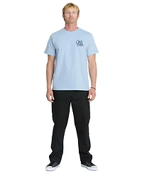Quiksilver Men's Ringspun Cotton-Blend Crewneck T-Shirt