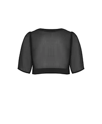 City Chic Women's Chiffon Shrug