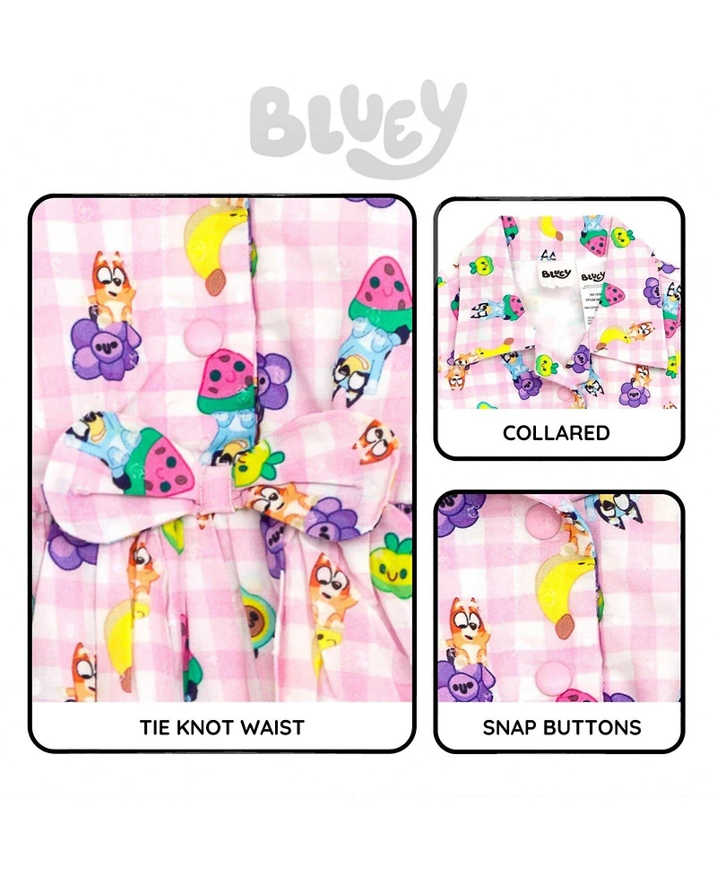 Bluey Toddler Girls (2T-4T) Sleeveless Flare Dress