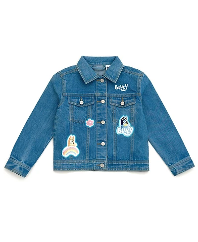 Bluey Girls' (6-12) Denim Jacket