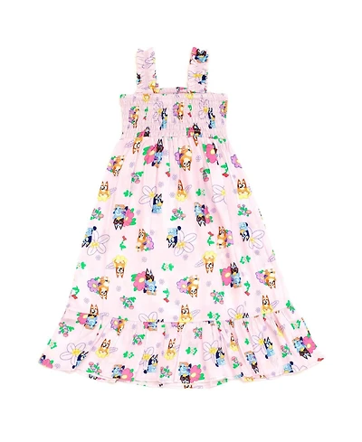 Bluey Girl's (2T-5T) Sleeveless Maxi Dress