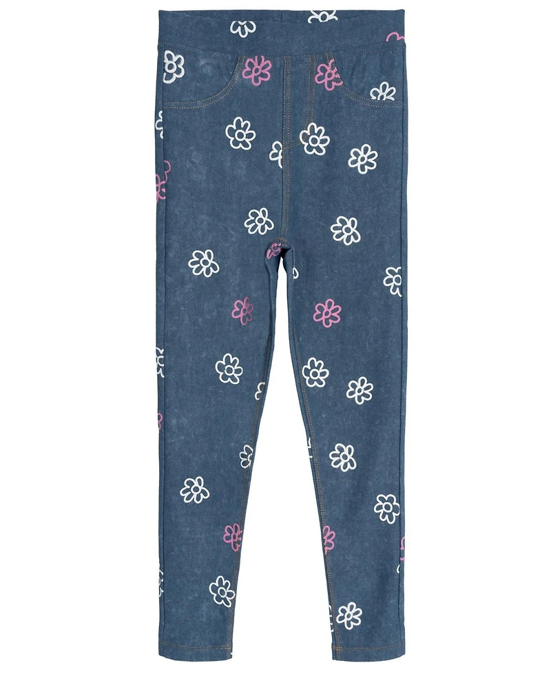 Bluey Toddler Girls' 2T - 4T 2-Piece T-Shirt and Denim Leggings Set