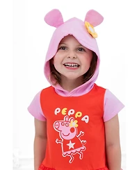 Peppa Pig Little Girls' (5-8) Cosplay Hooded Tee