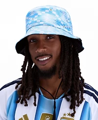Kin Apparel Unisex Kente Reversible Satin Bucket Hat