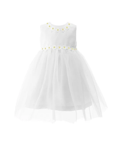 Rachel Riley Baby Girls' 6M-24M Daisy Tulle Party Dress