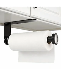 Yigii One-Handed Tear Paper Towel Holder with Quick Release Knob, Wall-Mounted, Durable