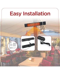 Black+Decker Wall Mounted Patio Heater