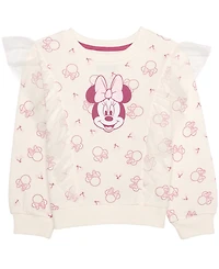 Disney Girls' 2T-6X Minnie Mouse Cherry Top and Skirt, 2-Piece Set