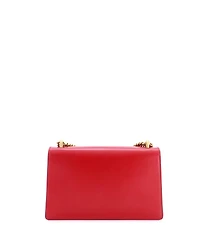 Pre-Owned Gucci Medium Gg Marmont Chain Shoulder Bag Leather