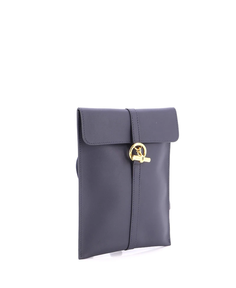 Pre-Owned HERMES Glenan To Go Pouch Swift