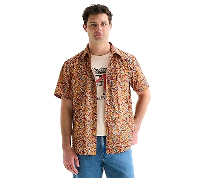 Lucky Brand Men's San Gabriel Floral Print Shirt