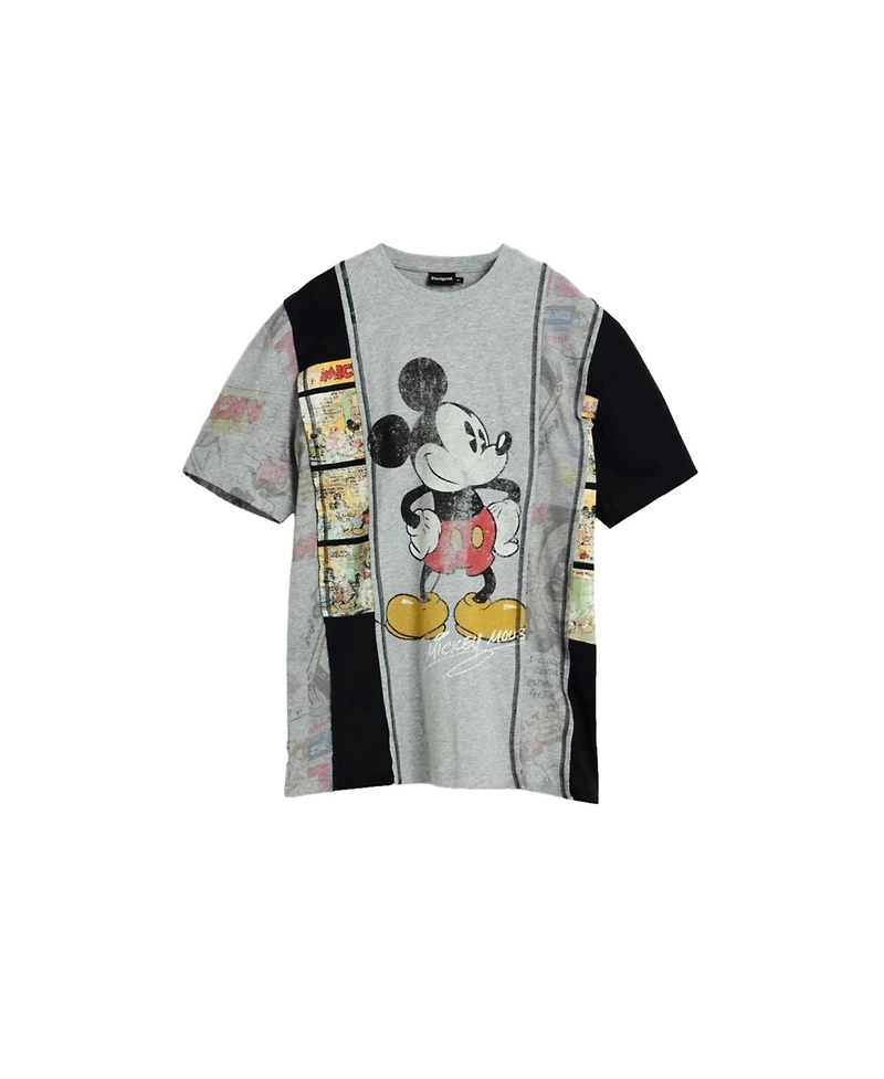 Desigual Men's Mickey collage T-shirt