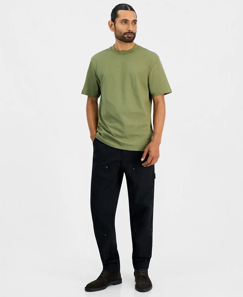 Hugo by Boss Men's Dapolino Heavy Single Jersey Logo T-Shirt