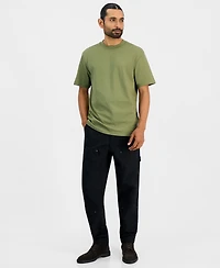 Hugo by Boss Men's Dapolino Heavy Single Jersey Logo T-Shirt