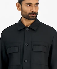 Hugo by Boss Men's Juliano Slim-Fit Twill Pleated-Back Jacket