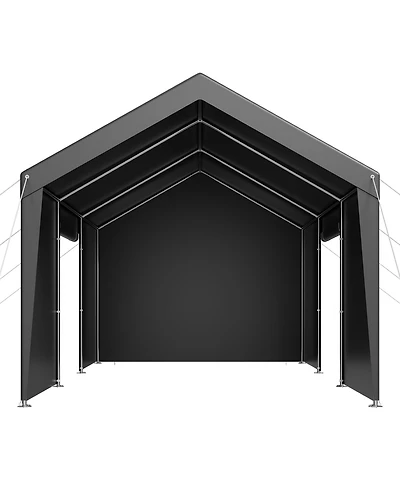 Vevor Carport Car Canopy Heavy Duty Outdoor Car Shelter with Sidewalls