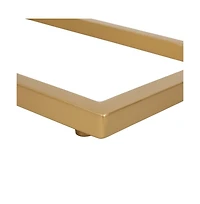 Jofran Set of 2 Aurora Solid Marble Modern Luxury Glam Accent C-Table