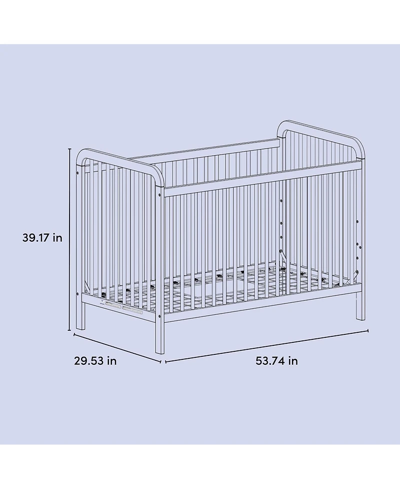 Storkcraft Pasadena 3-in-1 Convertible Crib