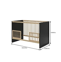 Storkcraft Calabasas 3-in-1 Convertible Crib - Modern Nursery Design