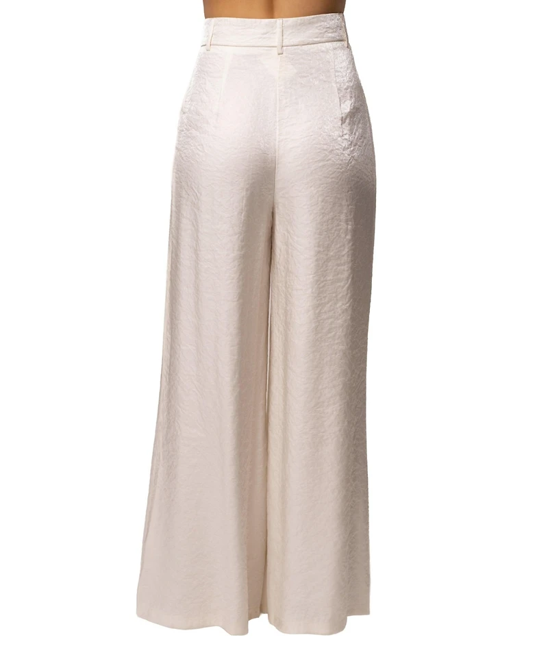 Jluxlabel Women's Monaco Wide Leg Pant