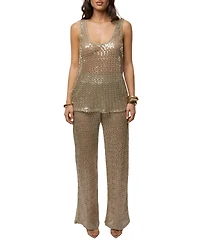 Jluxlabel Women's High Seas Sequin Top