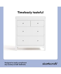 Storkcraft Carmel 3 Drawer Chest with Changing Topper