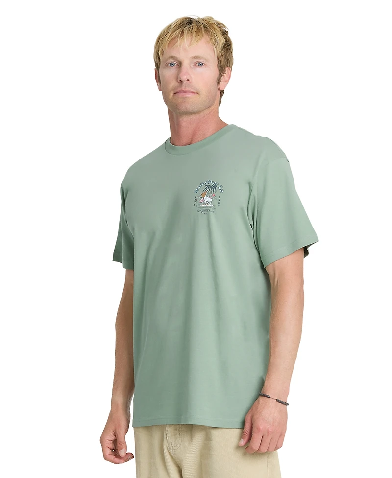 Quiksilver Men's Crewneck Graphic T-Shirt