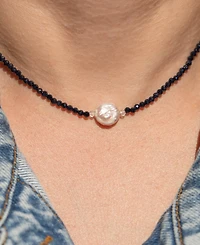 Girls Crew Crystal Palawan Freshwater Pearl Beaded Necklace