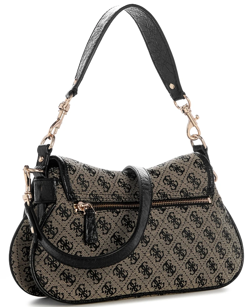 Guess Samantha Small Flap Shoulder Handbag