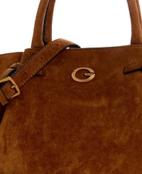 Guess Allegra Girlfriend Extra-Large Satchel Handbag
