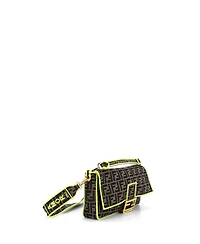 Pre-Owned Fendi Large Baguette Nm Bag Zucca Canvas
