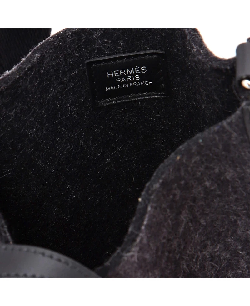 Pre-Owned HERMES Tpm Evelyne Bag Gen Iii Felt