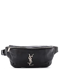 Pre-Owned Saint Laurent Classic Monogram Belt Bag Leather