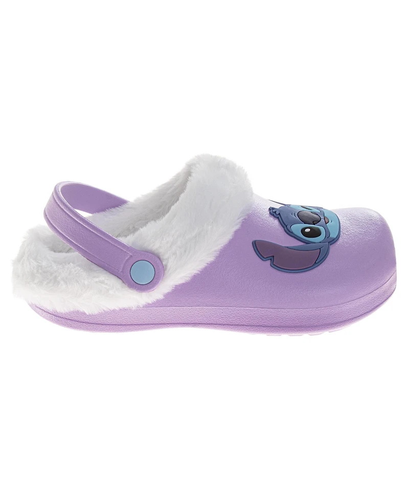 Disney Girls 1-13 Classic Fleece Lined Clogs