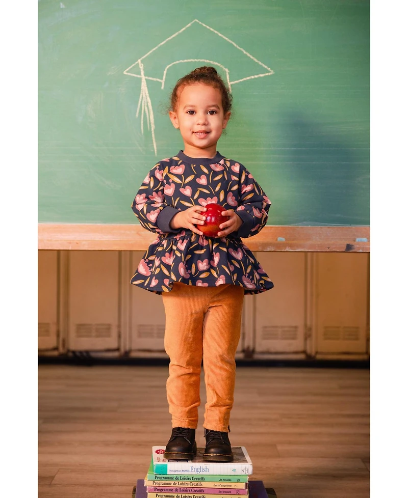 Deux par Toddler Girl (2-5)French Terry Top