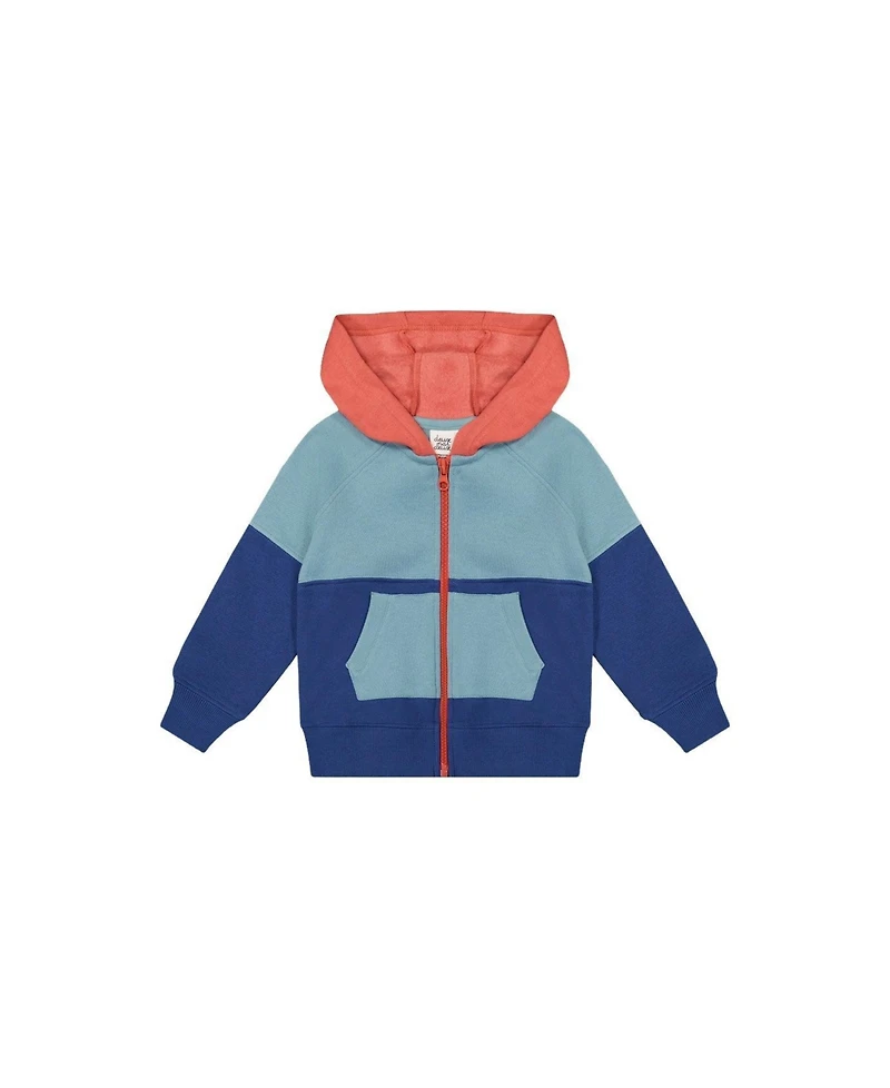 Deux par Toddler Boys (2T - 5T) Full Zip Hooded Fleece Hoodies