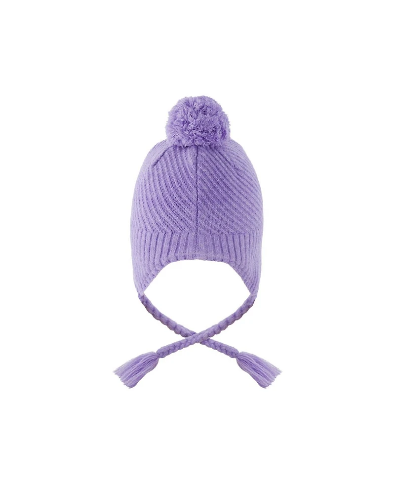 Deux par Deux Toddler Girl 2 - 4 Winter Peruvian Knit Hat