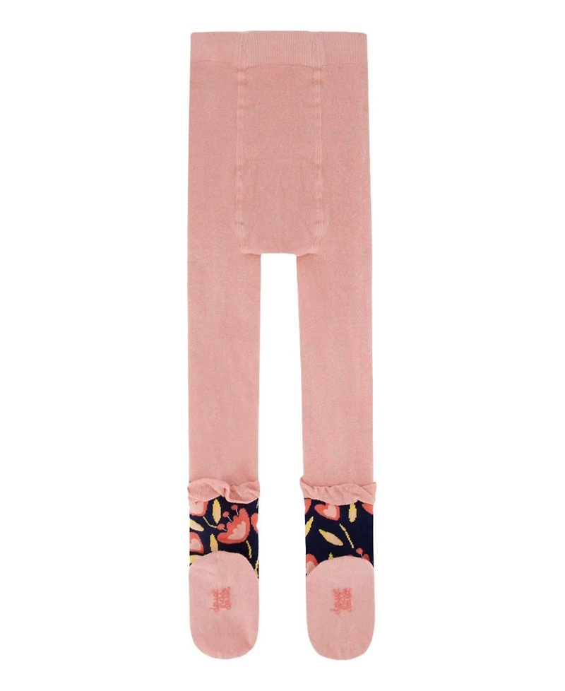Deux par Deux Little and Big Girl( 5-6 , 10-12 ) Tights Pale Dusty