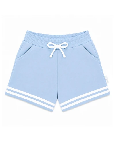 Bits & Bows Baby Unisex ( 6M to 18 M )Striped Varsity Shorts