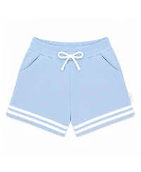 Bits & Bows Baby Unisex ( 6M to 18 M )Striped Varsity Shorts