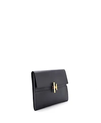 Pre-Owned HERMES Cinhetic Clutch Villandry Calfskin