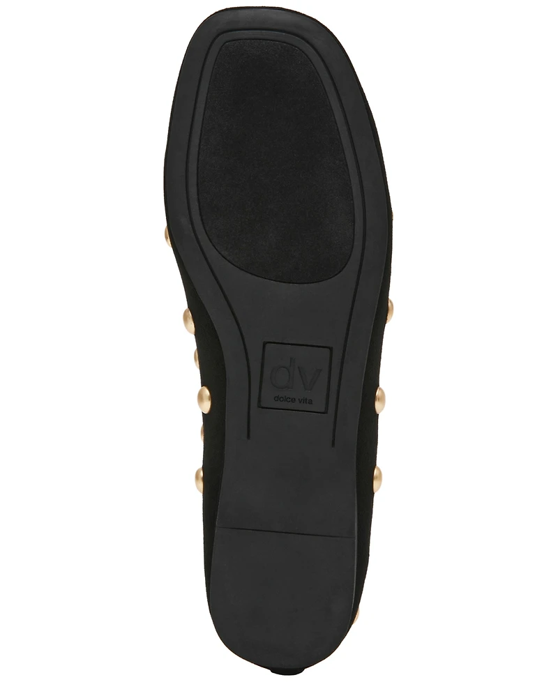 Dv Dolce Vita Women's Karma Studded Slip-On Flats